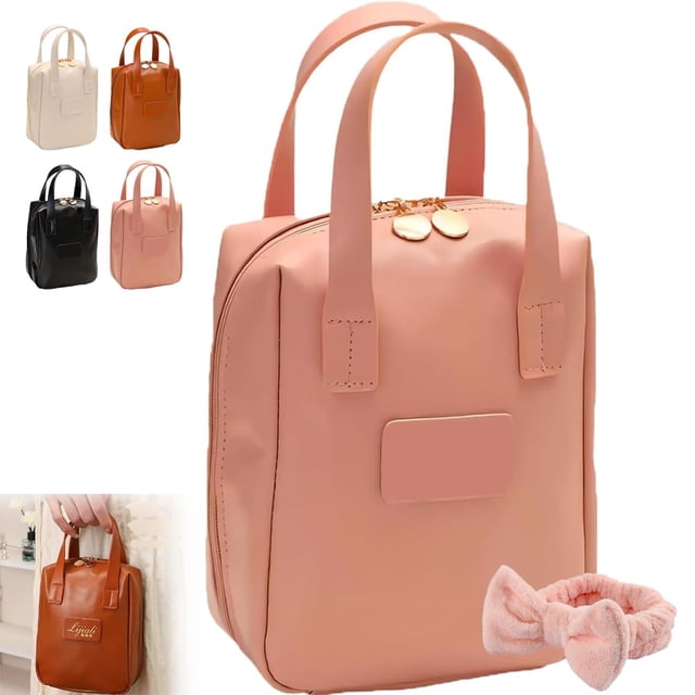 Lijiali Bolsa de maquillaje premium, bolsa de maquillaje Eretinputc, bolsa de maquillaje premium, 2024 nueva bolsa de maquillaje premium Lijiali, bolsa de aseo multicapa impermeable Eretinputc de gran