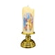 thumbnail image 2 of Lámpara de velas de oración sin llama, luces de velas artificiales, luz de Pilar LED, luces de vela LED para linternas religiosas de aniversario Virgen BLESIY luz de las velas, 2 of 8