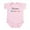 Petal Pink, variant on CafePress - Future Swimmer Infant Bodysuit - Baby Light Bodysuit, Size Newborn - 24 Months