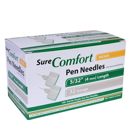 sure comfort pen needles