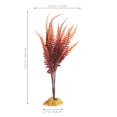 thumbnail image 2 of Greenadscape Artificial Vines Aquarium Artificial Plants Multi Resin Hammock Hide For Small Turtle 1 PCS, 2 of 7
