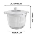 thumbnail image 3 of Product Category Vegetable Dehydrator for Efficient Washing and Drying of Leafy Greens and Vegetables - Compact Kitchen Tool for Quick Dehydration and Drying, 3 of 7