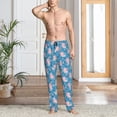 thumbnail image 2 of Balery happy baby axolotls Pantalones de pijama para hombre, pijama ultraligero, pantalón de descanso-3X-Large, 2 of 6
