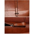 thumbnail image 3 of Classic Genuine Leather Tote Bag for Women, Casual Large Capacity Shoulder Handbag Purse with Zipper, 3 of 7