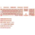 thumbnail image 1 of AIR-140 Keys Dye-Sub PBT Keycap Set, Mao Profile Cute Keycaps, Keyboard Keycap for Mechanical Keyboard, Compatible with Full ANSI/Alice Layout, MX-Clone Switches (Pink), 1 of 4