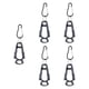 thumbnail image 3 of 5 piezas de abrazaderas para guantes de exterior, gancho multiusos para construcción al aire libre Negro, 3 of 9