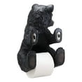 thumbnail image 4 of Ebros Large Stinky Stool Pooping Black Bear Toilet Paper Holder Figurine 13.5"H, 4 of 6