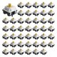 thumbnail image 1 of Penguin Switch 5 Pin 50gf Tactile Silent Switch for MX Mechanical Keyboards Ideal for Typing, 45pcs Pack, 1 of 5