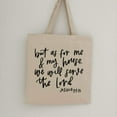 thumbnail image 5 of Tote Bag | Joshua 24:15, 5 of 6