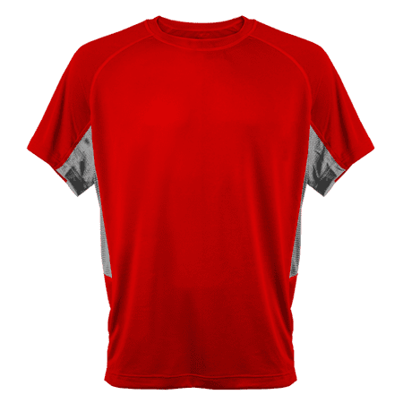 UPC: 0845099080935 | 3N2 3020-35-YM Kzone Curve Men T-Shirt  Red – Young Medium