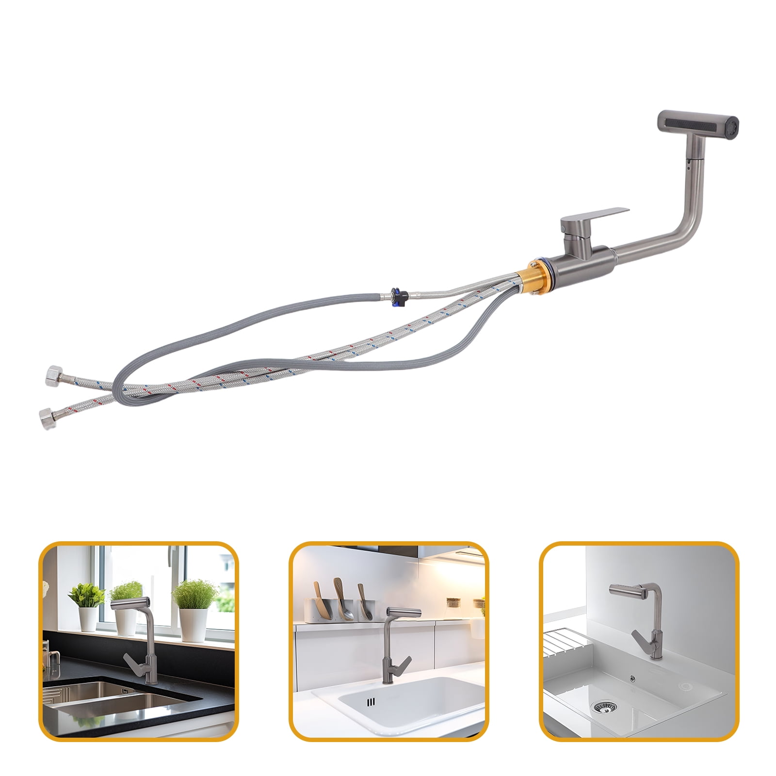 Danze D401157 Opulence Single Handle Kitchen Faucet with Side