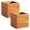 Acacia Wood (No Engraving) :2pcs, variant on 2pcs Wall Mount Remote Control Holder, Tabletop Wooden Remote Caddy, TV Controller Organizer for Living Room and Nightstand, Black