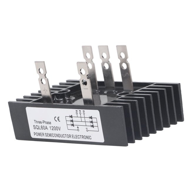 Rectificador De Diodo Trifásico, Rectificador De Potencia De Puente De Buena Estabilidad, Protección De Pararrayos De 1200 V Para Sistema De Control Remoto