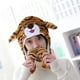 thumbnail image 3 of Gorro con orejas de tigre de dibujos animados, bufanda larga, resistente al viento, juguetes, regalos para clima frío, para mujer Sombreros, 3 of 9