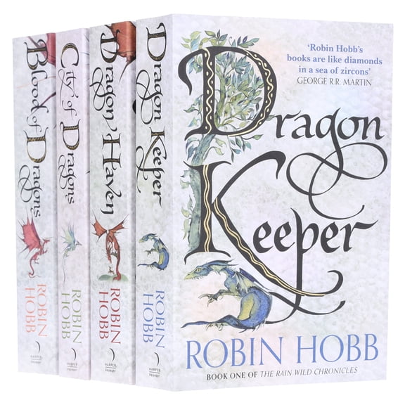 Rain Wild Chronicles by Robin Hobb 4 Books Collection Set - Fiction - Paperback