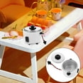 thumbnail image 4 of KAKOWELY Mini Rice Cooker Figurine Tiny Electric Cooker Statue Mini Kitchen Rice Cooker Prop Mini House Decor,1.42"X1.18"X1.06", 4 of 4