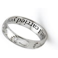thumbnail image 3 of Tioneer Sterling Silver Footprint in The Sand Inspirational CZ Promise Ring, 3 of 5