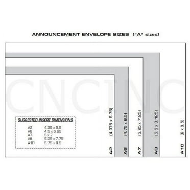 500 Pack A7 5 1/4" x 7 1/4", Pastel Yellow