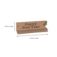 thumbnail image 4 of 100pcs Swallowtail Design Tag HAPPY NEW YEAR Letter Printing Gift Tag Decor Kraft Paper Tag DIY Labels with Rope(Kraft Paper Color), 4 of 6