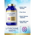 thumbnail image 3 of L Tyrosine Capsules | 1000mg | 300 Count | by Carlyle, 3 of 7