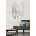 thumbnail image 2 of New York Map Wall Poster, 22.375" x 34", 2 of 6