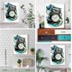 thumbnail image 5 of DIY 5d Diamond Painting by Number Kit,Diamond Painting,Diamond Embroidery Cat,Cat Clock Rhinestone Cross Stitch Embroidery Arts Craft on Canvas Wall D, 5 of 5