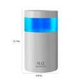 thumbnail image 3 of Latrodar Colorful Night Humidifier, Rechargeable, Bedroom Home Office, Small Purification Large Spray, Mini Humidifier Gray Art&Crafts, 3 of 5