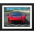 thumbnail image 2 of Stephen Chambers 24x19 Black Ornate Wood Framed With Double Matting Wall Art Titled - Ferrari Daytona Sp3 8, 2 of 6