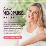 Menopause Support Gummies for Hormone Balance | Hot Flashes, Night Sweats & Bloating Support | 60 Ct