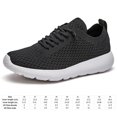 thumbnail image 2 of Zapatillas de deporte de malla Zapatos de jogging de moda Zapatos casuales antideslizantes para caminar para hombres y mujeres, 2 of 6