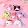 thumbnail image 2 of Sanrio Anime Hello Kitty Mini bolsa de silicona, dibujos animados, Melody Kuromi, creativo, cero billetera, llavero colgante, regalo de vacaciones YAOSANBAO BAO unisex, 2 of 2