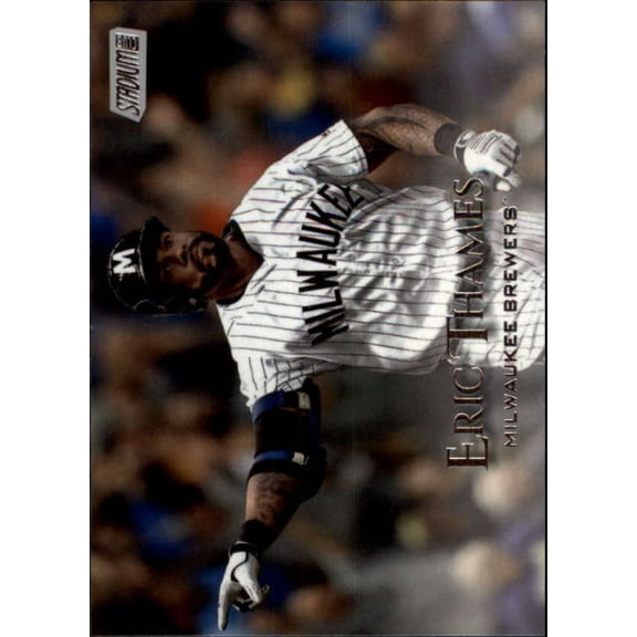Collectible 2019 Stadium Club #171 Eric Thames Milwaukee Brewers MLB Baseball Trading Card