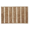 thumbnail image 1 of Home Trends Tufted Stripe Brown Bath Rug, 20" x 32", 1 of 1