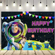 thumbnail image 5 of Telón de fondo decorativo para fiestas alusivo a Buzz Lightyear, 5 of 5