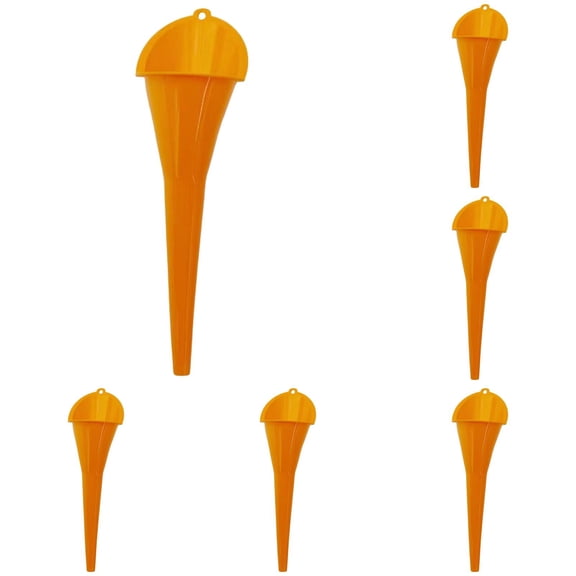 Neszzmir Automotive Funnel Set 1 Pack | Wide-Mouth Long Neck Flexible Oil Funnel Kit with Right Angle Spout & Filter for Fuel and Fluids (5PCS)
