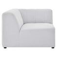 thumbnail image 3 of Modway Bartlett Upholstered Fabric Corner Chair in Ivory, 3 of 7