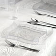 thumbnail image 6 of Smarty Clear Wave Plastic Wedding Value Set (120 Guests), 6 of 6