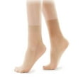 thumbnail image 3 of LAVA 10 Pairs Women Ankle High Sheer Socks Ultra Thin Breathable Silk Dress Socks Nylon Ankle Socks Skin, 3 of 8