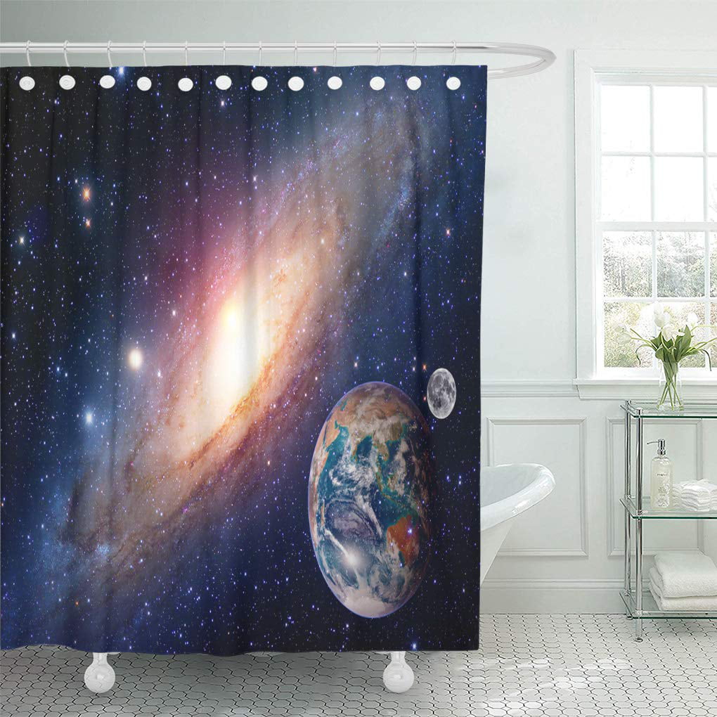 Space Planets Galaxy Universe Astronomy Night Sky Teen Boy Handcrafted Valance 