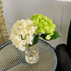 thumbnail image 3 of Xiao Hua 3 hortensias artificiales, flores falsas, flores artificiales para decoración de bodas., 3 of 5