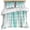 Green, variant on 3 Piece Blue Gray Duvet Cover Set Queen Size,Microfiber Comforter/Quilt Cover with Corner Ties and 2 Pillowcases,Modern Simple Abstract White Ombre Texture All Season Soft Bedding with Zipper Closure