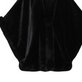 thumbnail image 3 of Samdudou Winter Coats for Women Thick Warm Cape Plush Faux Fur Poncho Wrap Fluffy Shawl Open Front Outerwear for Freezing Temperatures Luxurious Holiday Parties Styling, 3 of 4