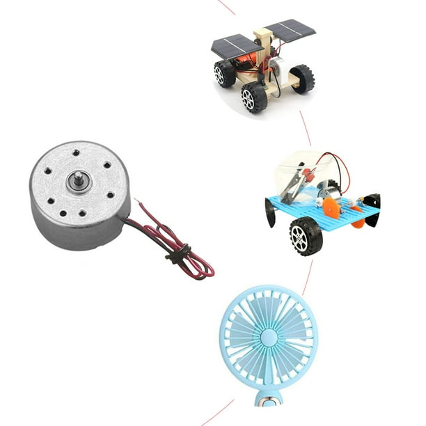 Mini moteur électrique CC 12 V pour jouets DIY, modèles Crafts robotis,  6500-15000 tr/min