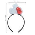 thumbnail image 2 of CRILSTYLEO Diadema De Multicolor Para Cosplay Y Fiesta Con Material Suave Y Cómodo, 2 of 6