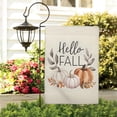 thumbnail image 3 of Fall Harvest Wheelbarrow Double-Sided Garden Flag 12x18 Fall Yard Decor Outdoor Garden Welcome Flag for Lawn Farm and Patio Banner, 3 of 5
