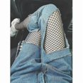 thumbnail image 2 of Womens Fishnet Tights Stockings Black Pantyhose Fish Net Black/white-2025, 2 of 5