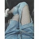 thumbnail image 2 of Womens Fishnet Tights Stockings Black Pantyhose Fish Net Black/white-2025, 2 of 5
