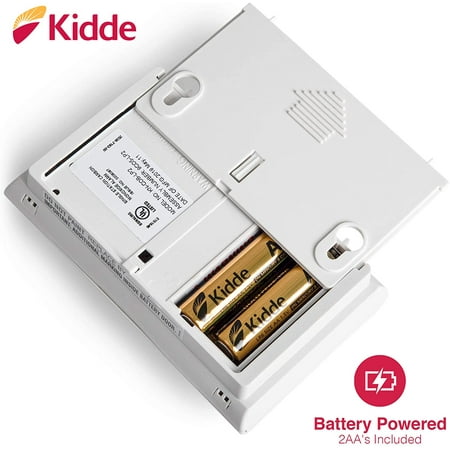 Kidde 9CO5 Battery Operated Carbon Monoxide Alarm Contractor's Pack, 6pc
