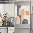 thumbnail image 3 of Yayeee Magnetic Dishwasher Cover for The Front Decoration Home Kitchen Machine Sticker Protector, Abstract Shapes, 3 of 6