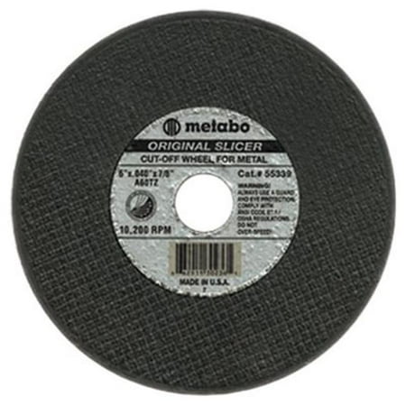 

4-1-2 Inchx.045X7-8 Inch Type 27Slicer Wheel A60Tz Grit